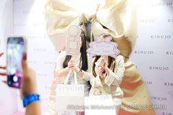 ◇人気モデルなごみさんがKINUJOブースに登場！Rakuten GirlsAward 2026 S/Sに出展