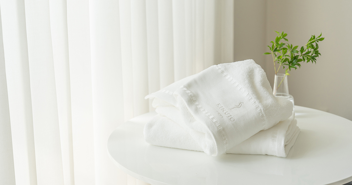 KINUJO PRUME TOWEL(キヌージョ プリュム タオル)｜KINUJOが生み出す最